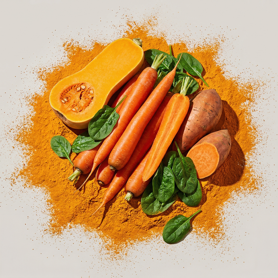 Beta-caroteno (precursor de vitamina A)